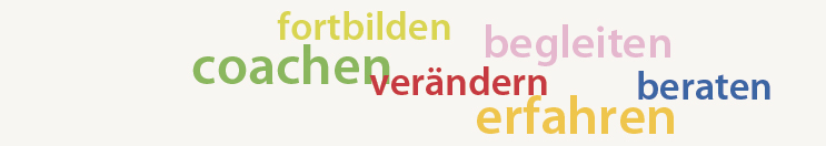 Verschiedene Begriffe für Veränderung und das Institut für Veränderung